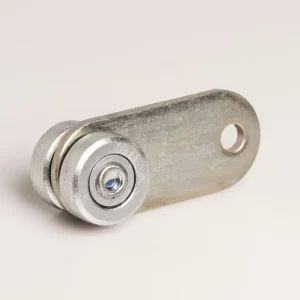 Vagn 1-axel för skena