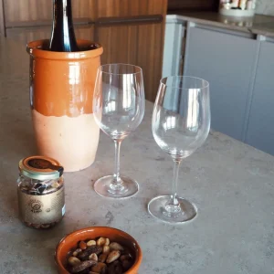 Vinkruka för vinkylning i Terrakotta från Andalusien