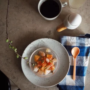 Lilien Prickigt Porslin Assiette