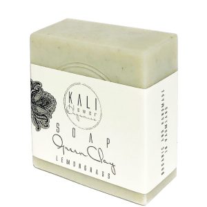 Ekologisk handgjord tvål – GRÖNLERA MED CITRONGRÄS