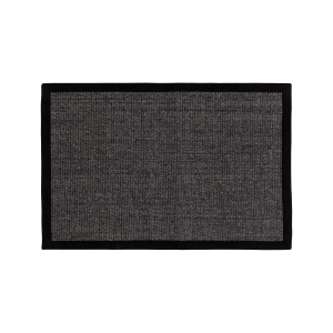 Doormat Jenny black w border 60x90cm