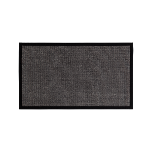 Doormat Jenny black w border 70x120cm