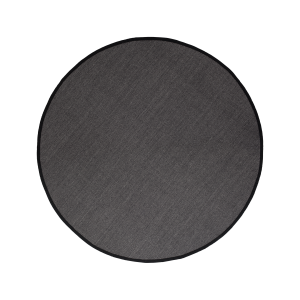 Rug Jenny black w border d250cm