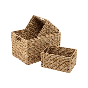 Drawer small Lily natural S/3