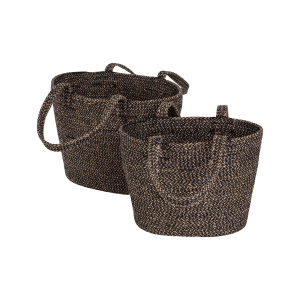 Bag Ella black/natural S/2