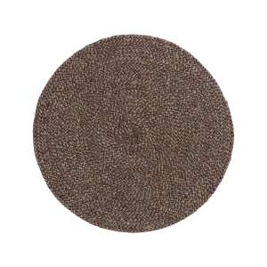 Placemat Ella brown/natural d.38cm