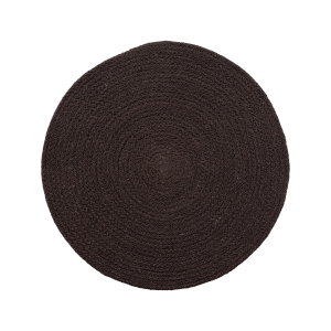 Placemat Ella pure brown d38cm