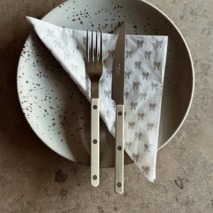 Tine K Home Pappersservetter Linne Rosett 50 st