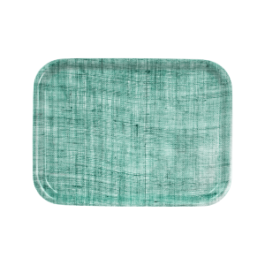 Tray Linen ocean 27x20cm