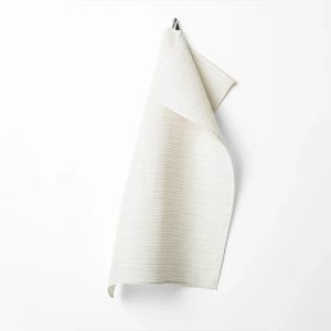 Handduk Rand beige-vit