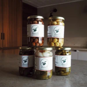 Bernal - Banderillas Picantes, färdiga spett med cornichon, oliv och paprika