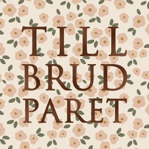 Kort med kuvert Till Brudparet