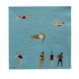 Fine Little Day Pappersservetter Swimmers