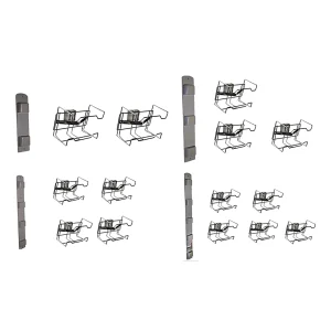 16.2,  Rostfria handskhållare 2-5 förpackningar