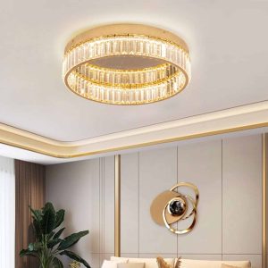 Tyra Takplafond guld 50 cm