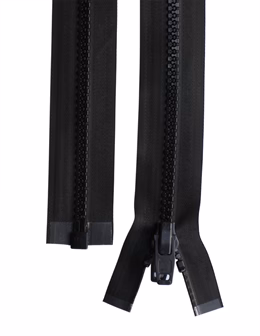 TAGGBLIXTLÅS 10MM DELBART SVART - 4,5M