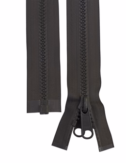 TAGGBLIXTLÅS 10MM DELBART GRÅ - 1M