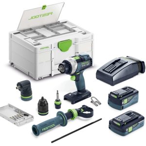 Festool Skruvdragare TDC 18/4 5,0/4,0 I-Set QUADRIVE