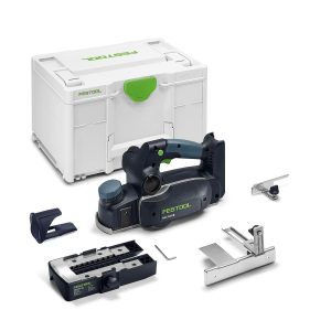 Festool Batteridriven hyvel HLC 82 EB-Basic-Set