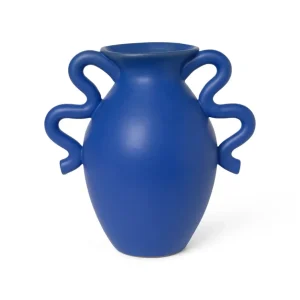 Ferm Living Verso Table Vase - Bright Blue