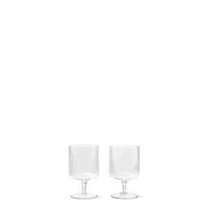 Ferm Living Ripple Wine Glasses - Set of 2