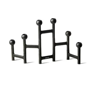 Pols Potten Graphite Round Folding Ljusstake