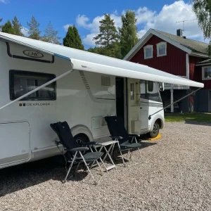 Väggfäste för markis (skruvfritt)