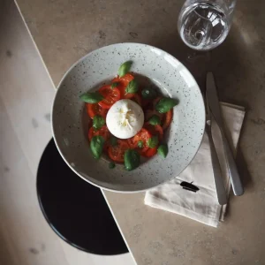 Lilien Prickigt Porslin Pastatallrik