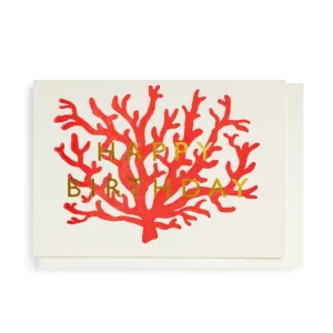 Archivist Birthday Coral Kort