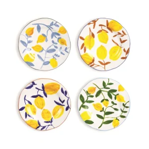 &Klevering Plate Lemon Twig - Set of 4