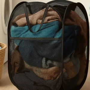 Hopfällbar tvättkorg