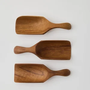 Tell Me More Teak Scoop