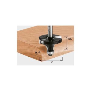 Festool Avrundningsfräs HW S8 D28.7/R8 KL