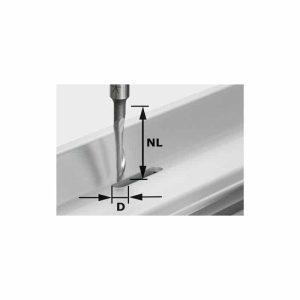 Festool Aluminiumfräs HS S8 D5/NL23