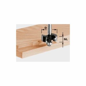 Festool Falsfräs med vändskär HW S8 D38/12